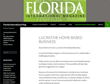 Tablet Screenshot of floridainternationalmag.com